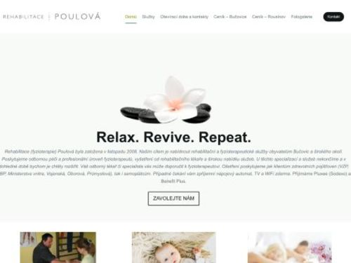 Rehabilitace (fyzioterapie) Poulová