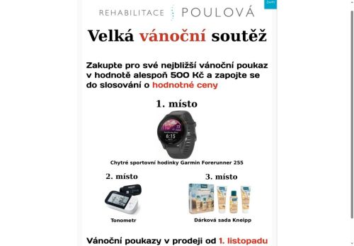 Zobrazit webové stránky Rehabilitace (fyzioterapie) Poulová