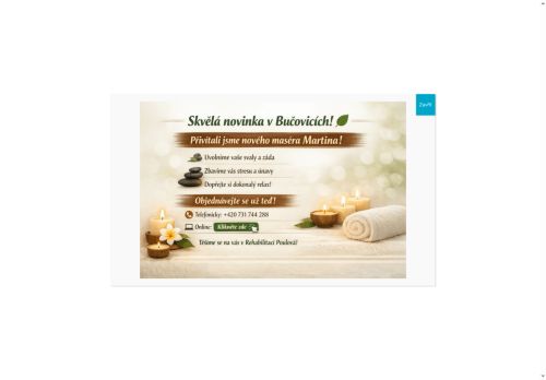 Zobrazit webové stránky Rehabilitace (fyzioterapie) Poulová