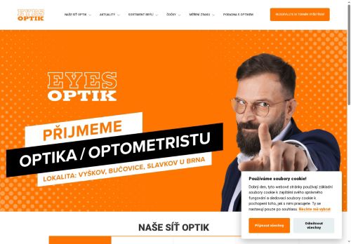 Zobrazit webové stránky Oční optika - EYES OPTIK s.r.o.