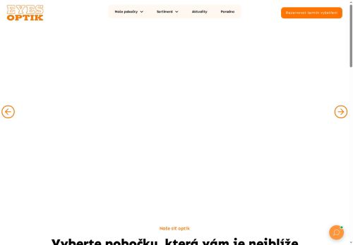 Zobrazit webové stránky Oční optika - EYES OPTIK s.r.o.