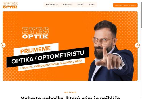 Zobrazit webové stránky Oční optika - EYES OPTIK s.r.o.