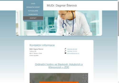 Zobrazit webové stránky Praktický lékař pro děti a dorost - MUDr. Dagmar Šilerová