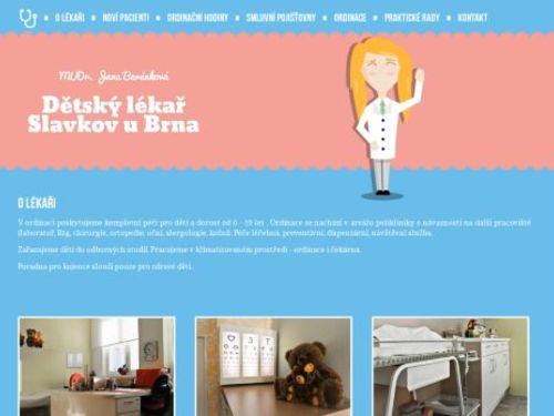 Praktický lékař pro děti a dorost - MUDr. Jana Baránková