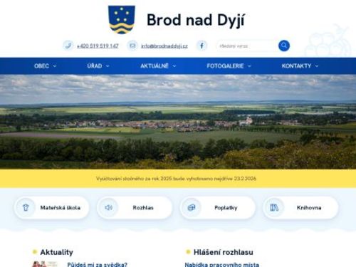 Obecní úřad Brod nad Dyjí