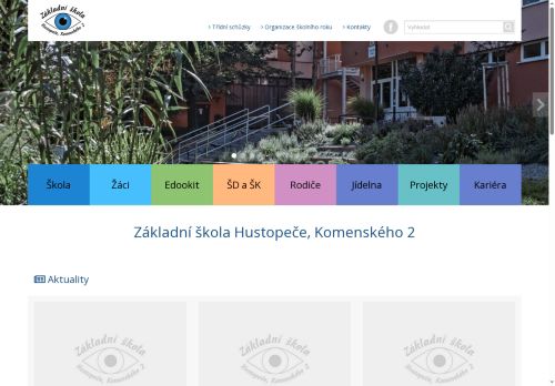 Zobrazit webové stránky Základní škola Hustopeče, Komenského