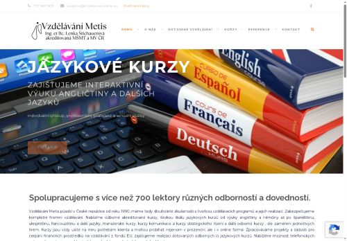 Webové stránky Ing. et Bc. Lenka Štichauerová, Jihlava