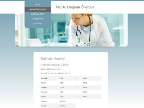 Praktický lékař pro děti a dorost - MUDr. Dagmar Šilerová