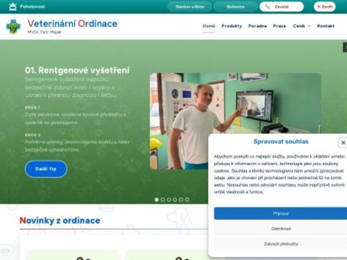 Veterinární ordinace - MVDr. Petr Májek