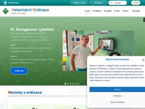 Veterinární ordinace - MVDr. Petr Májek