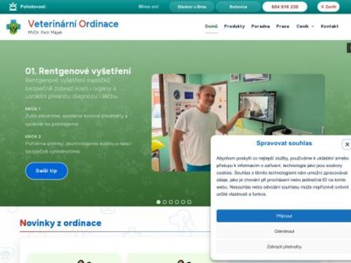 Veterinární ordinace - MVDr. Petr Májek
