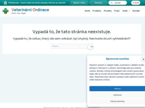 Veterinární ordinace - MVDr. Petr Májek