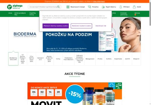 Zobrazit webové stránky Zámecká lékárna Slavkov