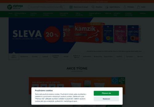 Zobrazit webové stránky Zámecká lékárna Slavkov