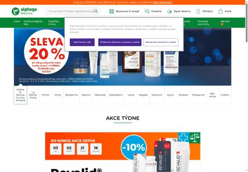 Zobrazit webové stránky Zámecká lékárna Slavkov