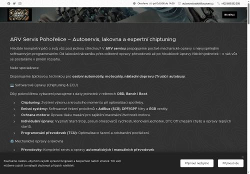 Zobrazit webové stránky Autoservis autolakovna Lucie Svobodová