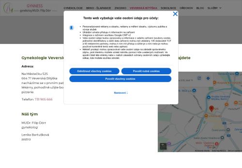 Zobrazit webové stránky Gynekologie - MUDr. Filip Dörr
