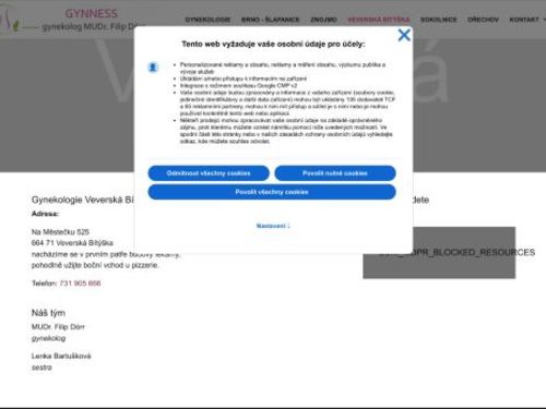 Gynekologie - MUDr. Filip Dörr