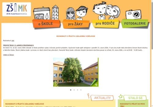 Základní škola M. Kudeříkové Strážnice, Příční 1365, příspěvková organizace nabízí práci na pozici uklízeč/ka v obci Strážnice