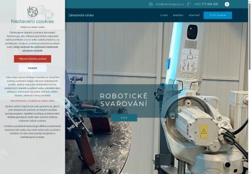 KCK Metalgroup, s.r.o. nabízí práci na pozici Zámečník/svářeč   (m/ž) v obci Velké Meziříčí