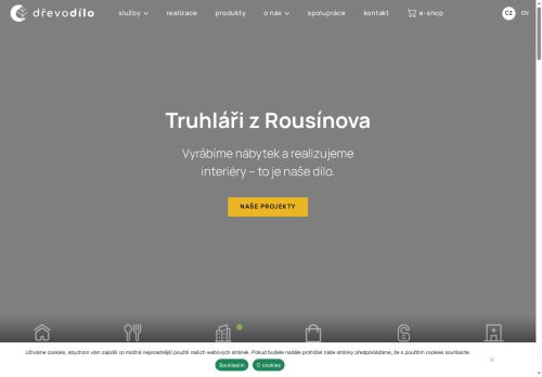 Dřevodílo, v.d. nabízí práci na pozici Truhlář s praxí – parťák v obci Rousínov