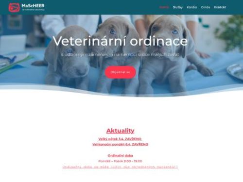 Veterinární ambulance - MVDr. Peter Scheer, PhD.