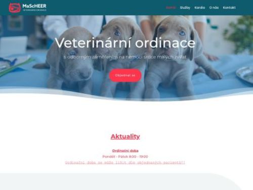 Veterinární ambulance - MVDr. Peter Scheer, PhD.