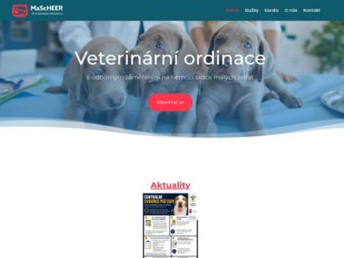 Veterinární ambulance - MVDr. Peter Scheer, PhD.