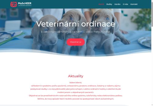 Zobrazit webové stránky Veterinární ambulance - MVDr. Peter Scheer, PhD.