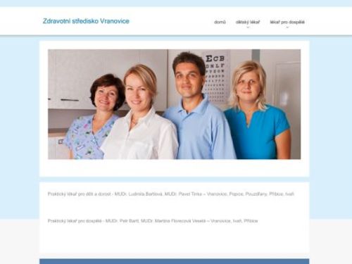 Praktický lékař pro děti a dorost - MUDr. Ludmila Bartlová