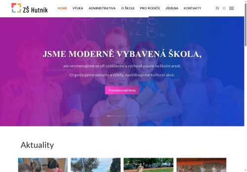 Základní škola Veselí nad Moravou, Hutník 1456, okres Hodonín, příspěvková organizace nabízí práci na pozici učitel/ka v obci Veselí nad Moravou
