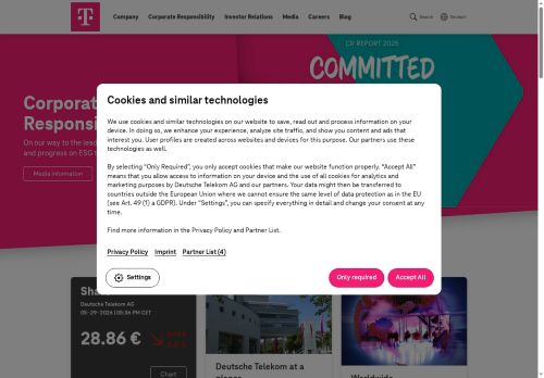 Deutsche Telekom Services Europe Czech Republic s.r.o. nabízí práci na pozici Business Analyst v obci Brno