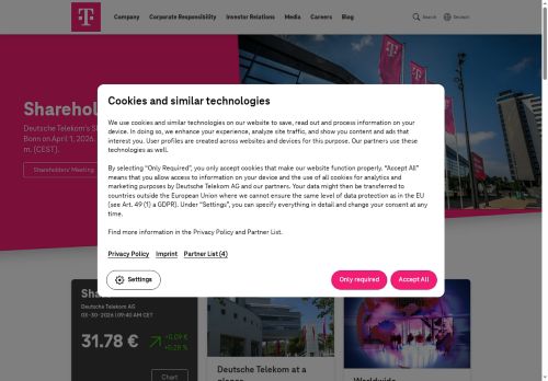 Deutsche Telekom Services Europe Czech Republic s.r.o. nabízí práci na pozici Business Analyst v obci Brno