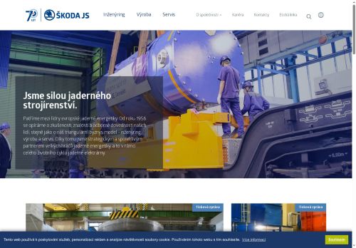 ŠKODA JS a.s. nabízí práci na pozici Project manager v obci Plzeň
