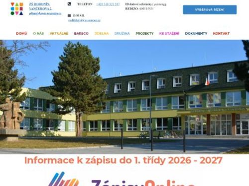 Základní škola Hodonín, Vančurova 2