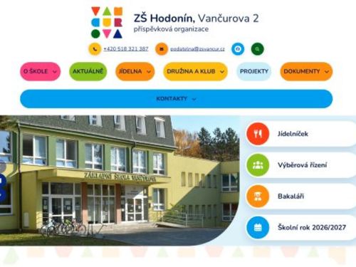 Základní škola Hodonín, Vančurova 2