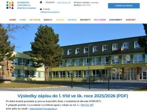 Základní škola Hodonín, Vančurova 2