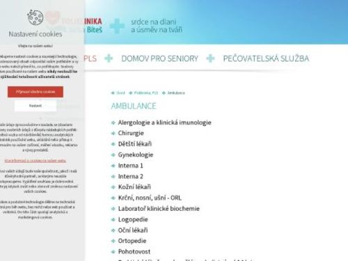 Revmatologická ambulance - MUDr. Amadea Holotíková