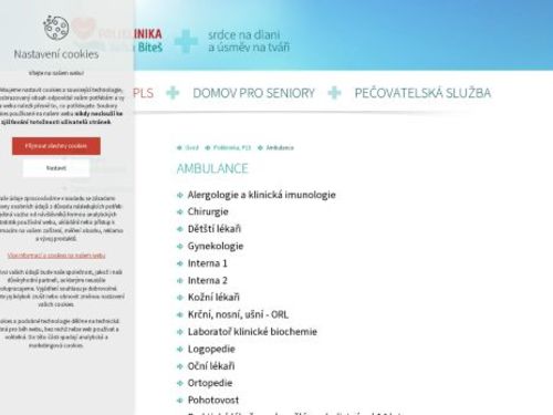 Zubní ordinace - MUDr. Jitka Řezáčová