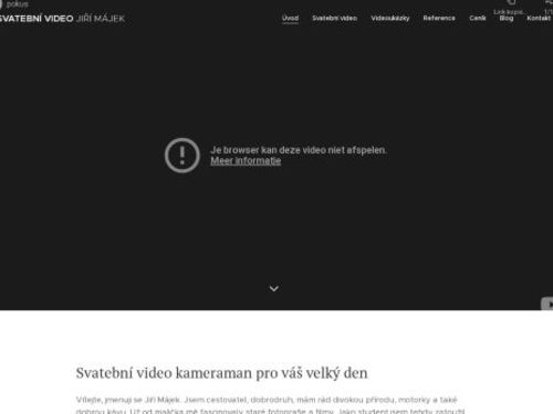 Svatební video Jiří Májek