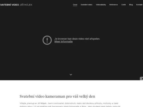 Svatební video Jiří Májek