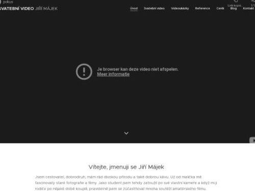 Svatební video Jiří Májek