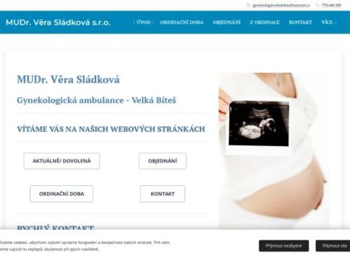 Gynekologie - MUDr. Věra Sládková