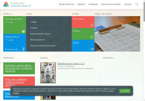 Zobrazit webové stránky Základní škola Václavské náměstí 8