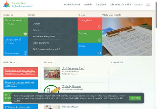 Základní škola, Znojmo, Václavské náměstí 8, příspěvková organizace nabízí práci na pozici Kuchař/ka v obci Znojmo