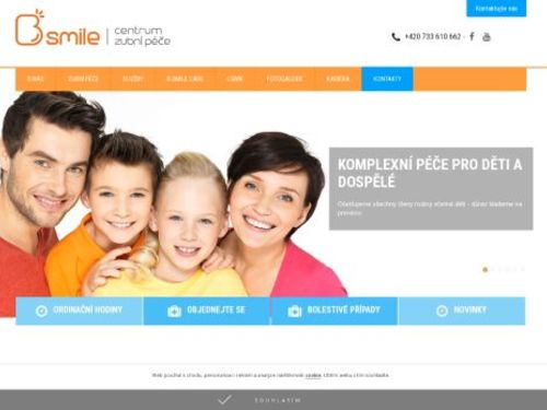 Centrum zubní péče B smile - MUDr. Eva Brázdilová, MDDr. Naďa Schillerová, MDDr. Kristýna Pospíšilová, MDDr. Marie Kopečná, Lékař stomatolog  Fiodor Gonchar, MDDr. Jana Matoušková
