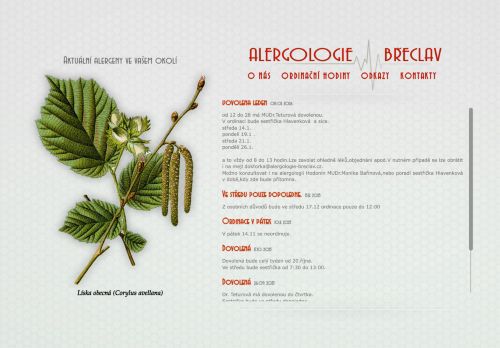 Zobrazit webové stránky Alergologie - MUDr. Jana Teturová