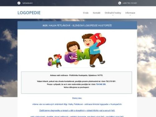 Logopedická ambulance - Mgr. Halka Petláková
