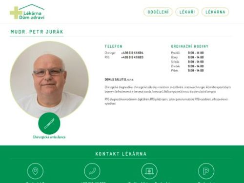 Chirurgická ambulance - MUDr. Petr Jurák