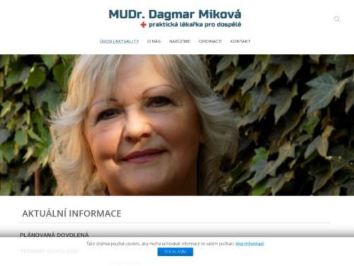 Praktický lékař - MUDr. Dagmar Miková